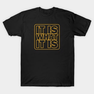 It is what it is T-Shirt